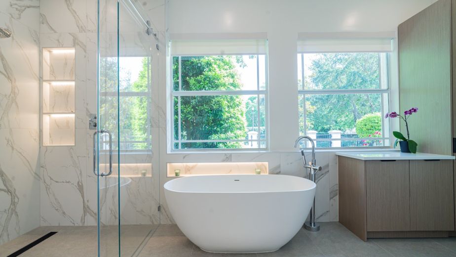 Marble Slab Bathroom
