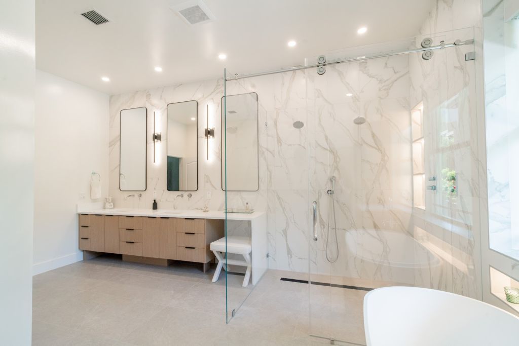 Marble Slab Bathroom