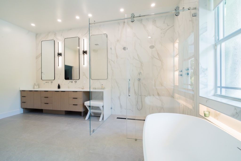 Marble Slab Bathroom
