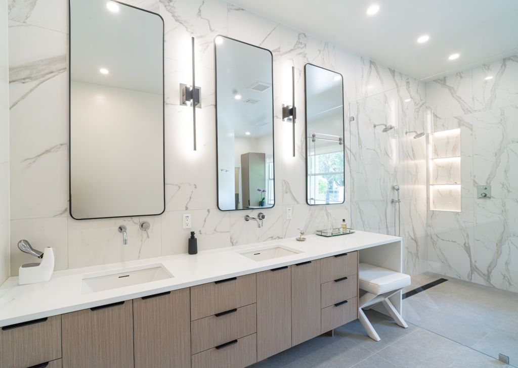 Marble Slab Bathroom