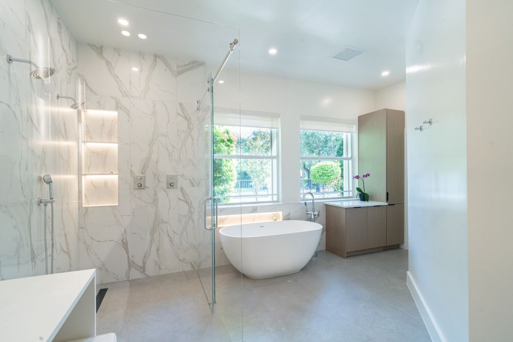 Marble Slab Bathroom