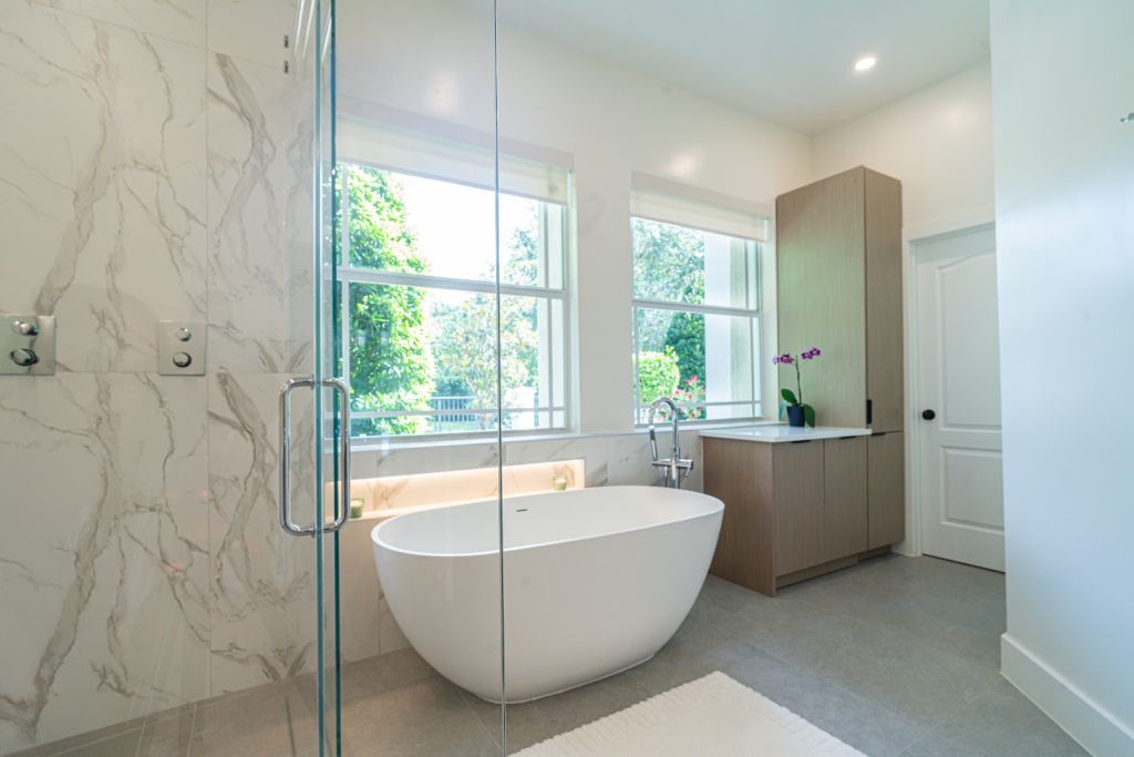 Marble Slab Bathroom