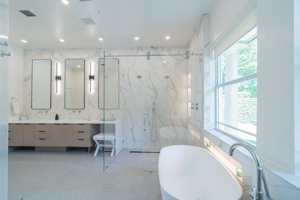 Marble Slab Bathroom