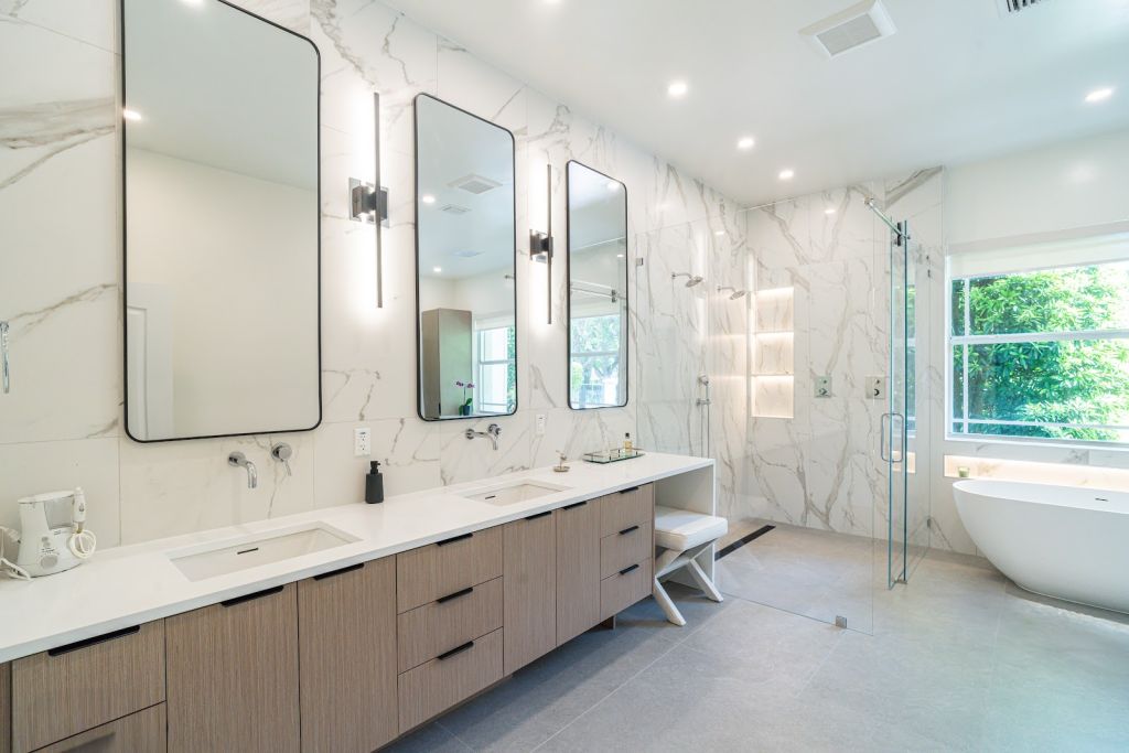 Marble Slab Bathroom