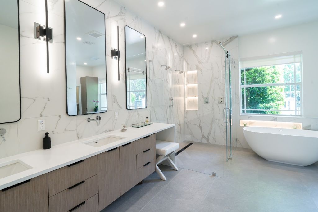 Marble Slab Bathroom