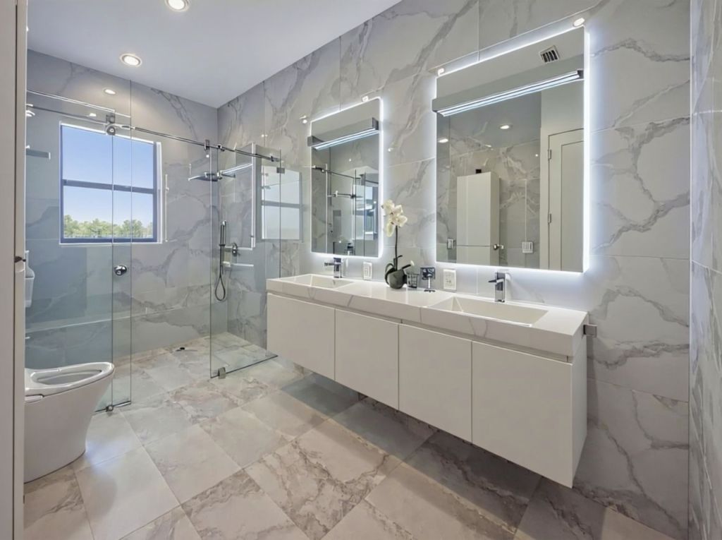 Miami Primary Bath - 140 sqft | Finished