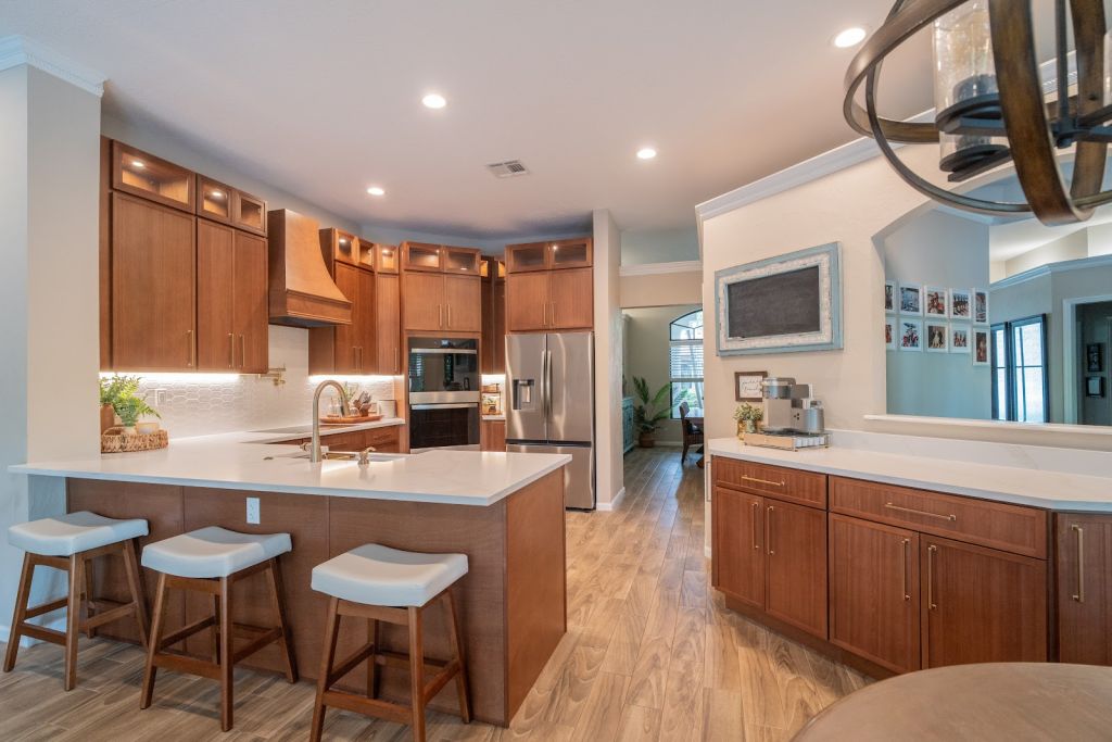Warm Cherry Kitchen