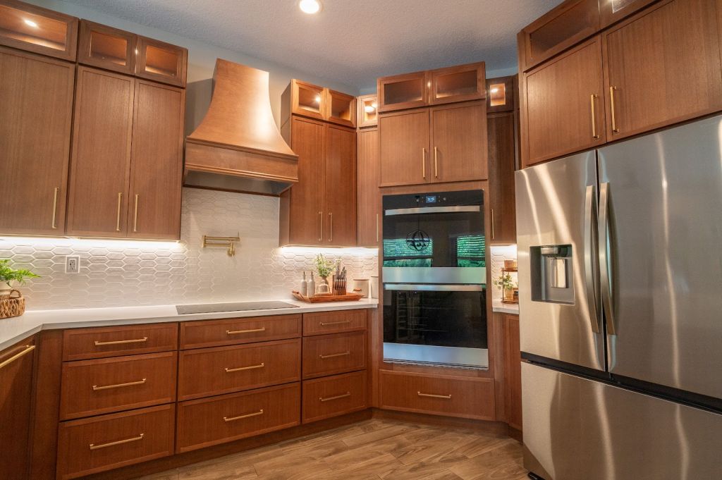 Warm Cherry Kitchen