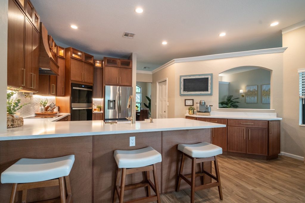 Warm Cherry Kitchen