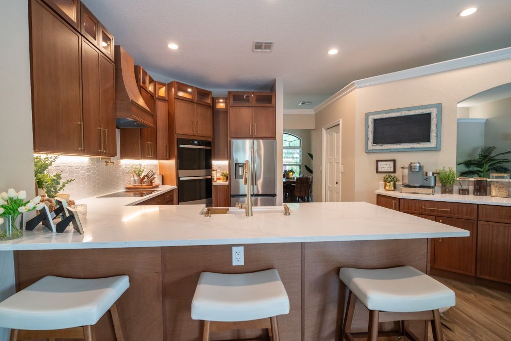 Warm Cherry Kitchen
