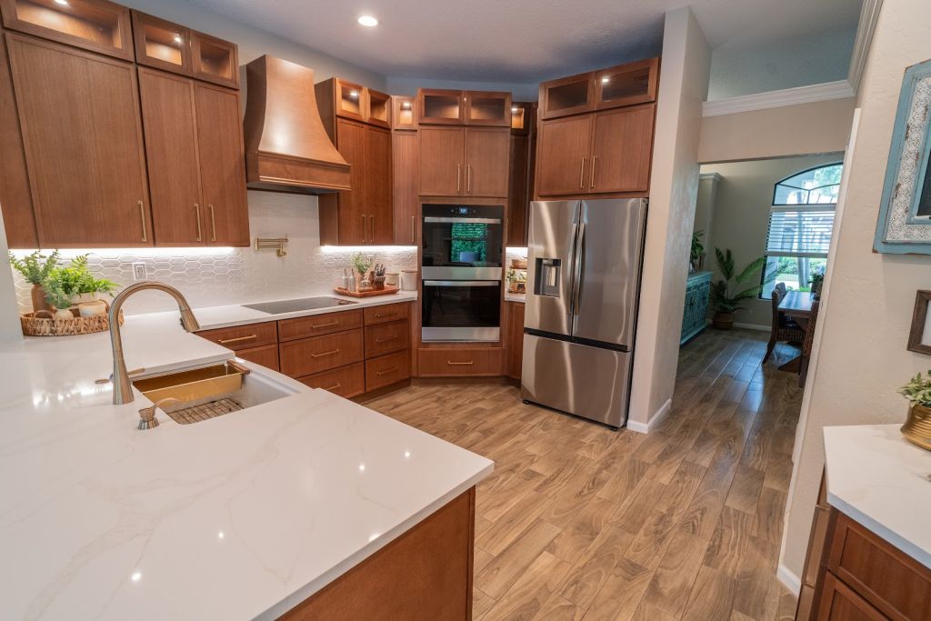 Warm Cherry Kitchen