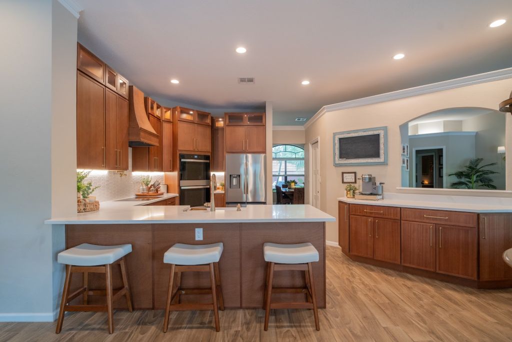 Warm Cherry Kitchen