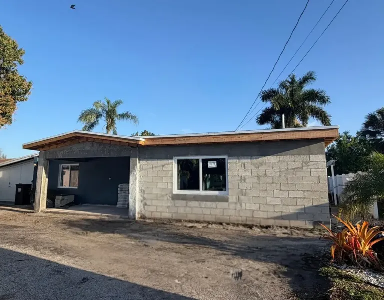 Fort Lauderdale Side-Yard Room Addition - 360 sqft | In progress